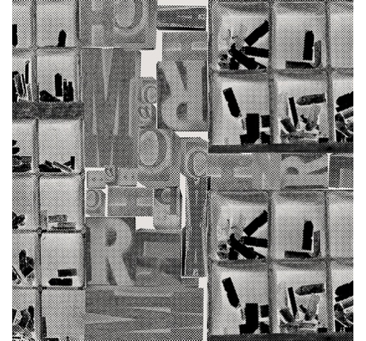 Дизайнерські шпалери "Typographs kegl"2